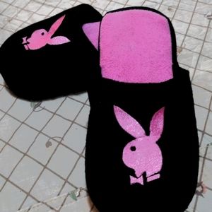 Playboy bunny slippers.
